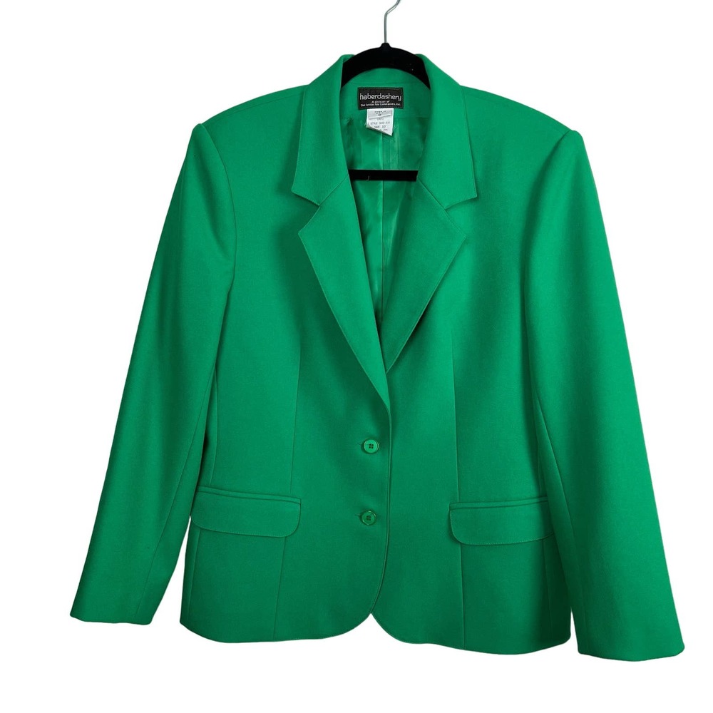 Haberdashery Green Women's Blazer